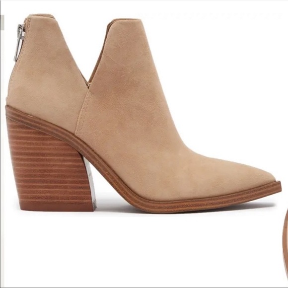 Vince Camuto Shoes - Vince Camuto Gigietta leather booties 9